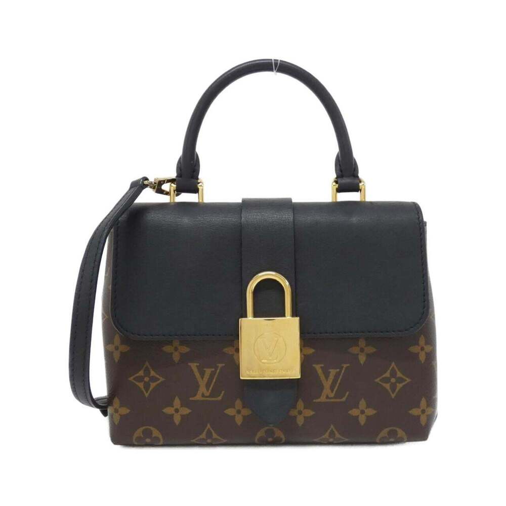 LOUIS VUITTON Black Monogram Bag